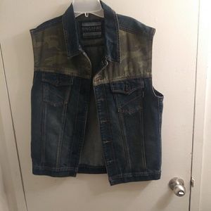 Denim vest XL